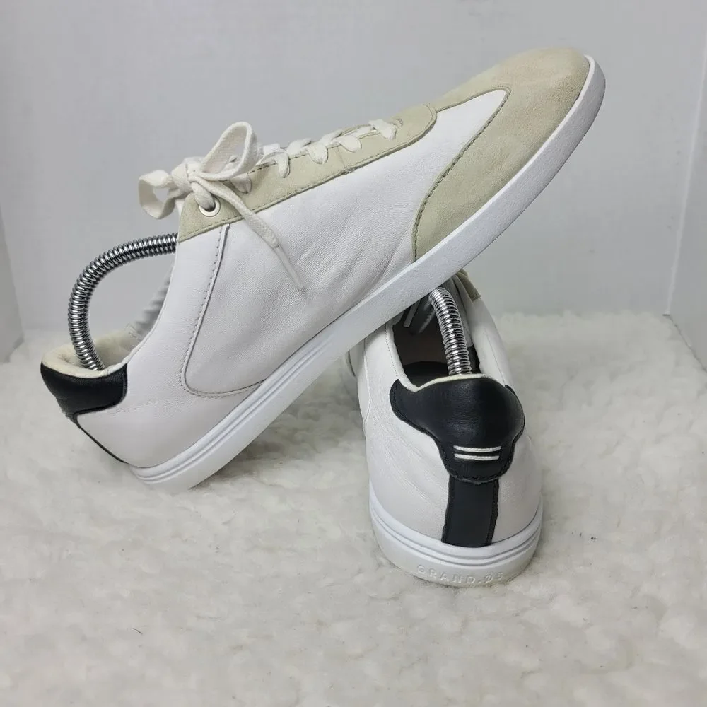 Cole Haan  Grand Cross Turf Womens Size 10 Sneaker White Leather Lace Up G